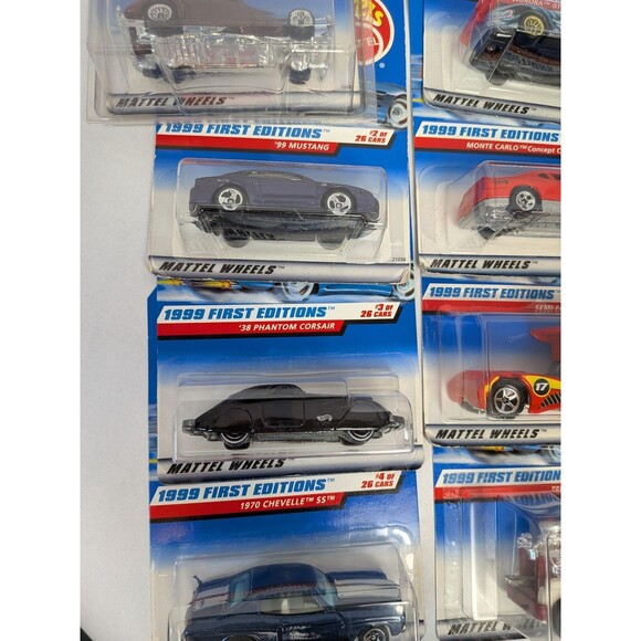 VTG Hot Wheels Cars 1999 First Editions Lot of 12 Different New In Box Monte - Picture 3 of 9
